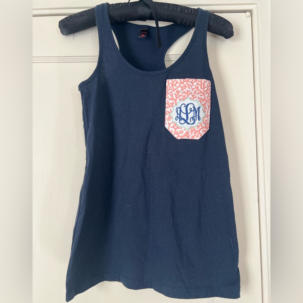 Tank top with AML monogram